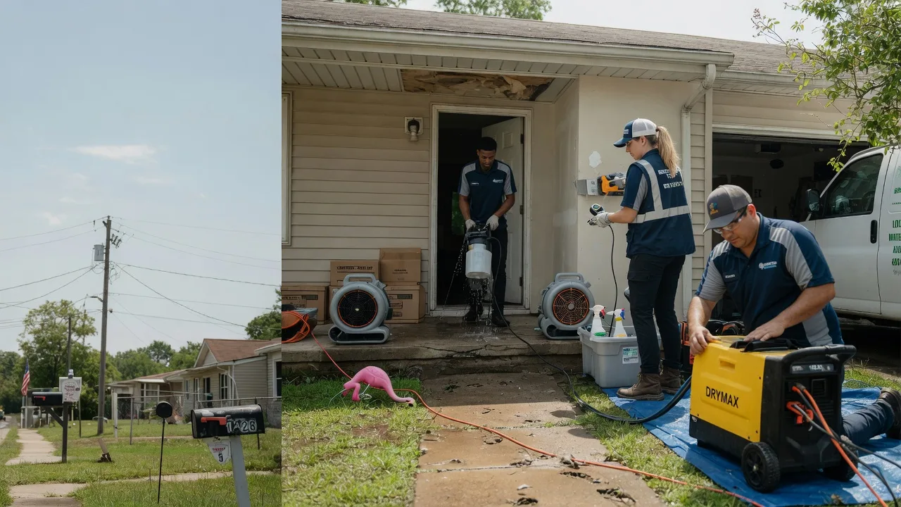 Storm Damage Water Removal in Dayton, PA near me